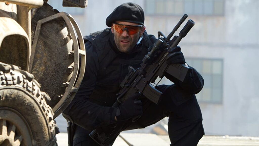 Jason Statham adalah bintang yang bermain dalam film Expand4bles