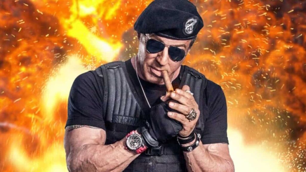 Sylvester Stallone adalah bintang yang bermain dalam film Expand4bles