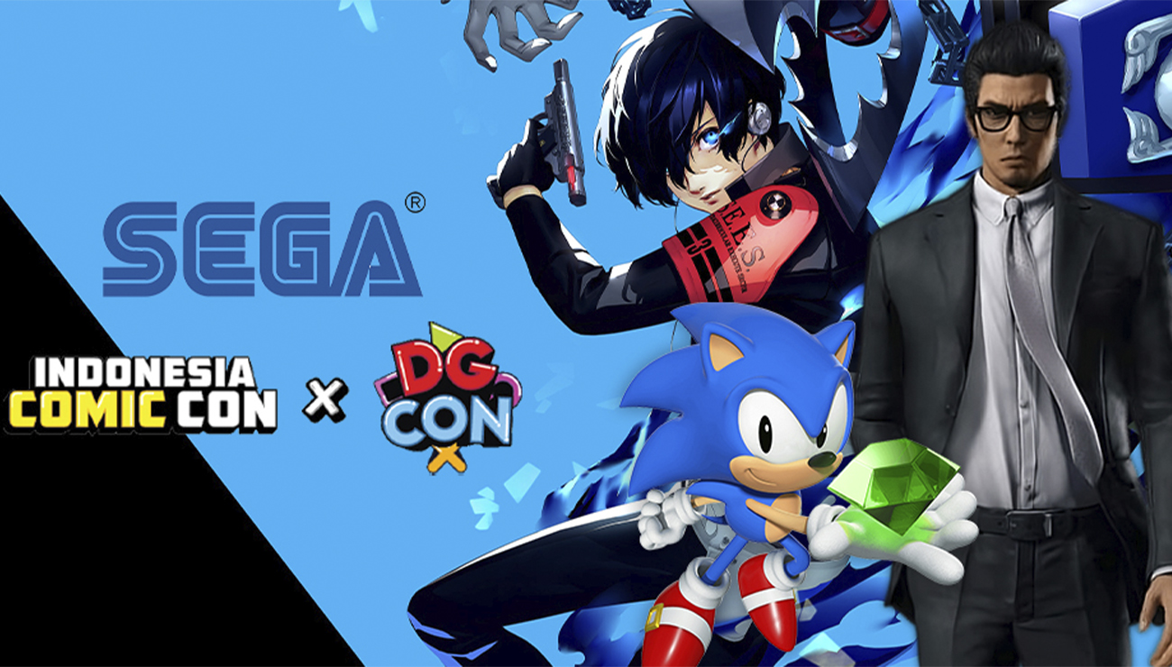 Indonesia Comic Con 2023 akan Kedatangan SEGA dengan Booth Spesial!