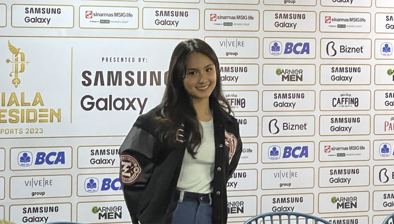 (Piala Presiden Esports 2023) Awesome Ambassador Piala Presiden Esports 2023, Angie Marcheria Bertamu dan Menyapa Rekan Media