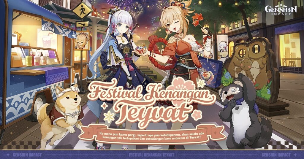 Pecinta Genshin Impact, Sudah Melipir ke Festival Kenangan Teyvat?