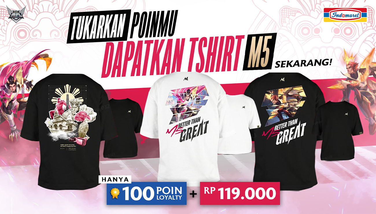 Cara Lengkap Dapat Merchandise M5 World Championship Limited Edition