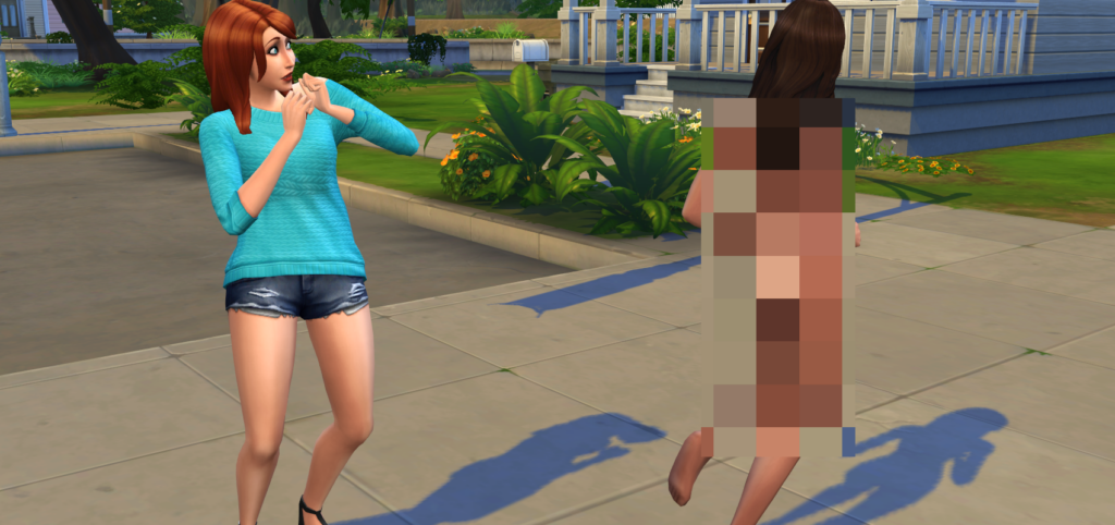 The Sims 4 mod telanjang