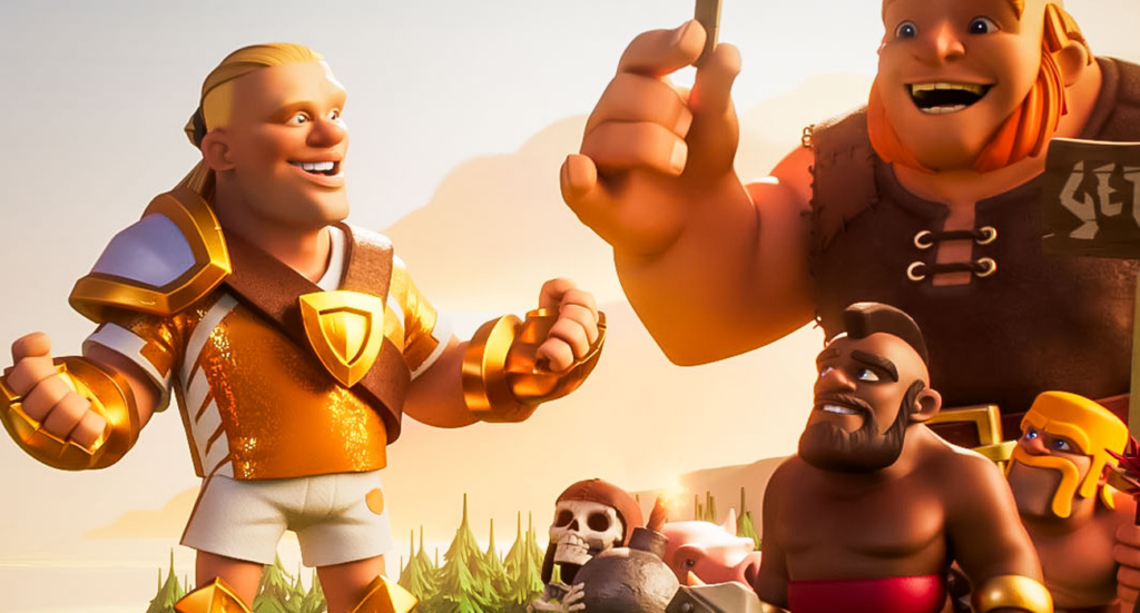 Clash of Clans Resmi Kolaborasi dengan Bintang Sepak Bola Erling ...