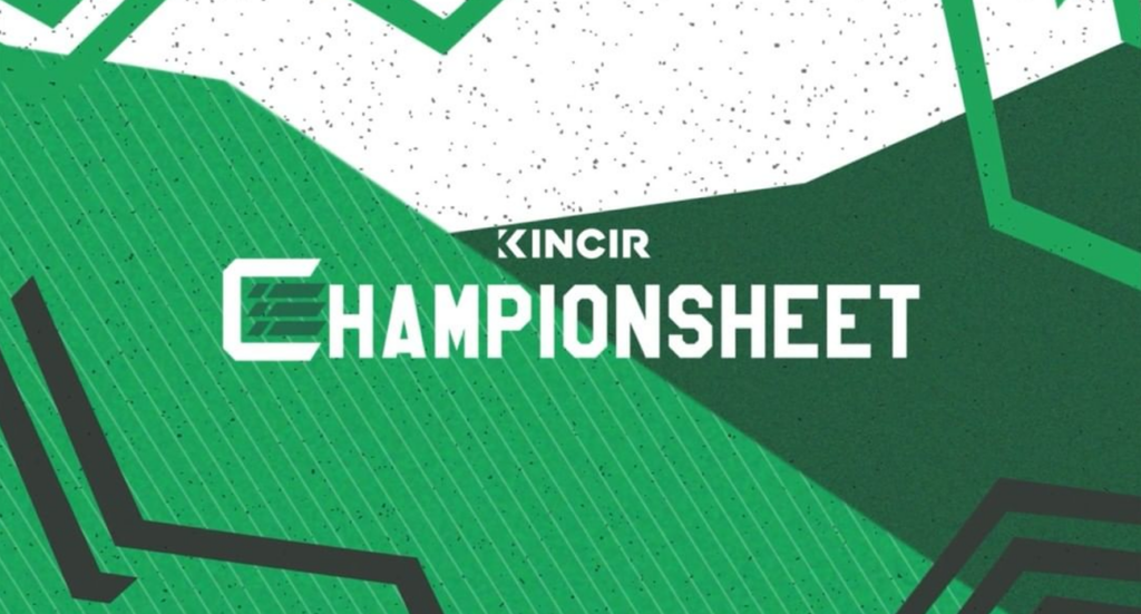 KINCIR Championsheet