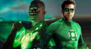 tampilan green lantern film dc