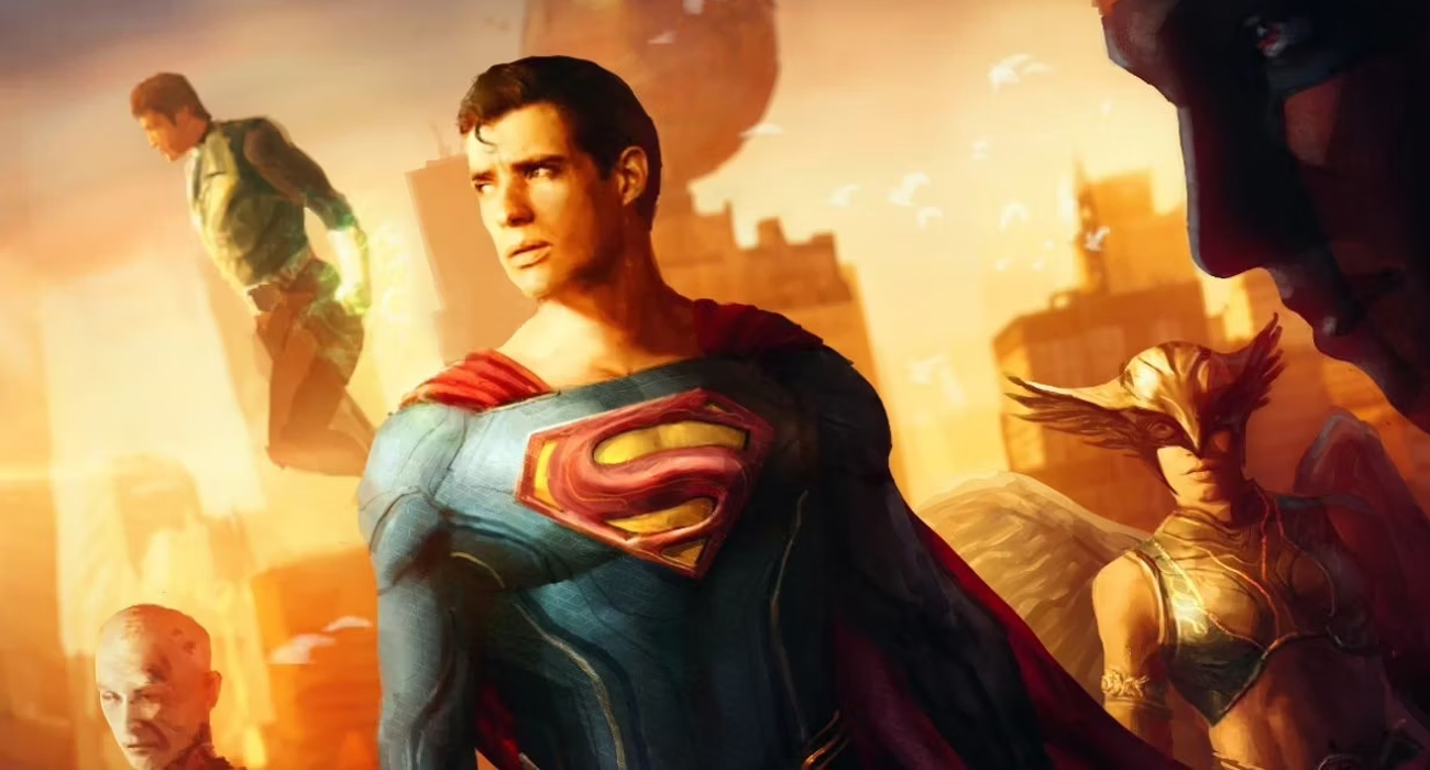 tampilan green lantern film superman legacy