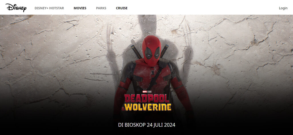 tanggal rilis deadpool wolverine indonesia 1