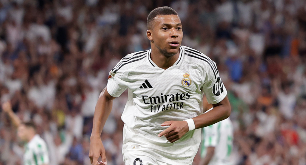 Real Madrid vs Real Betis Kylian Mbappe