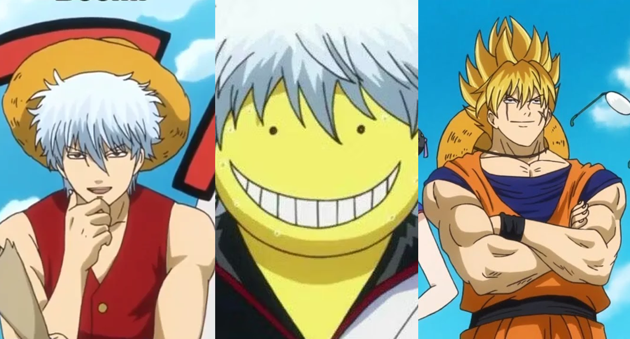 gintama parodi anime populer cover