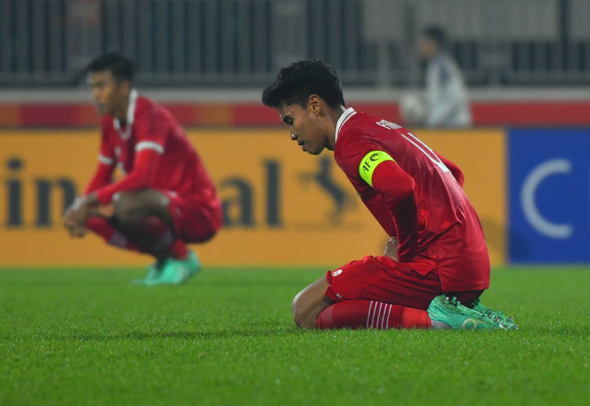 Kekalahan Paling Telak Timnas Indonesia